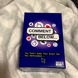Comment Below Party Game